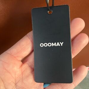 OOOMAY Brown Leather Bag